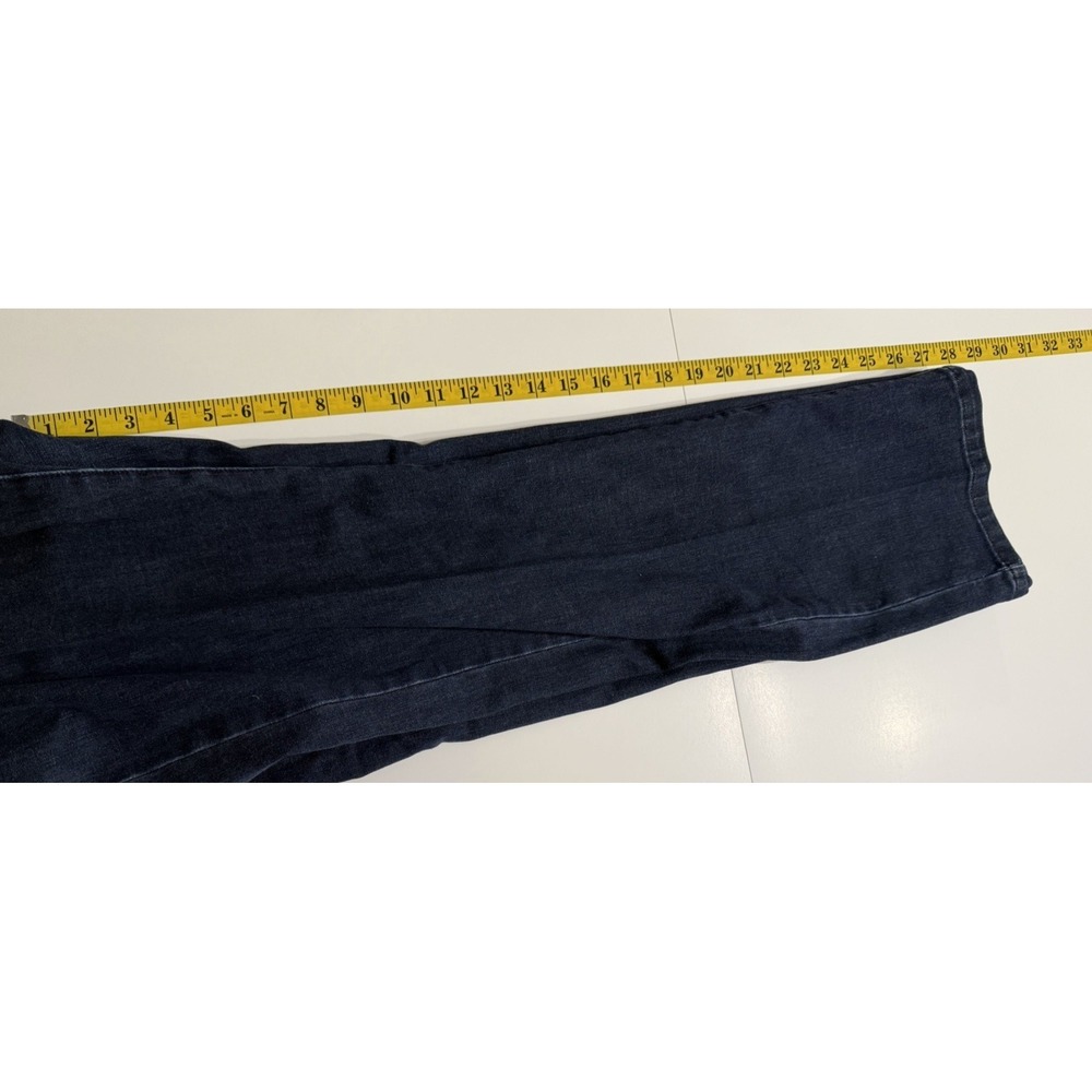 Soft Surroundings Jeans Womens‎ 16P Dark Wash Straight Leg Stretch Blue Denim - Picture 6 of 10
